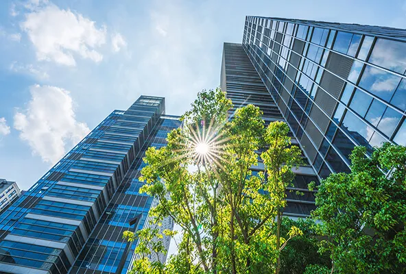 Solutions supporting safety and energy saving in commercial and public facilities and factories