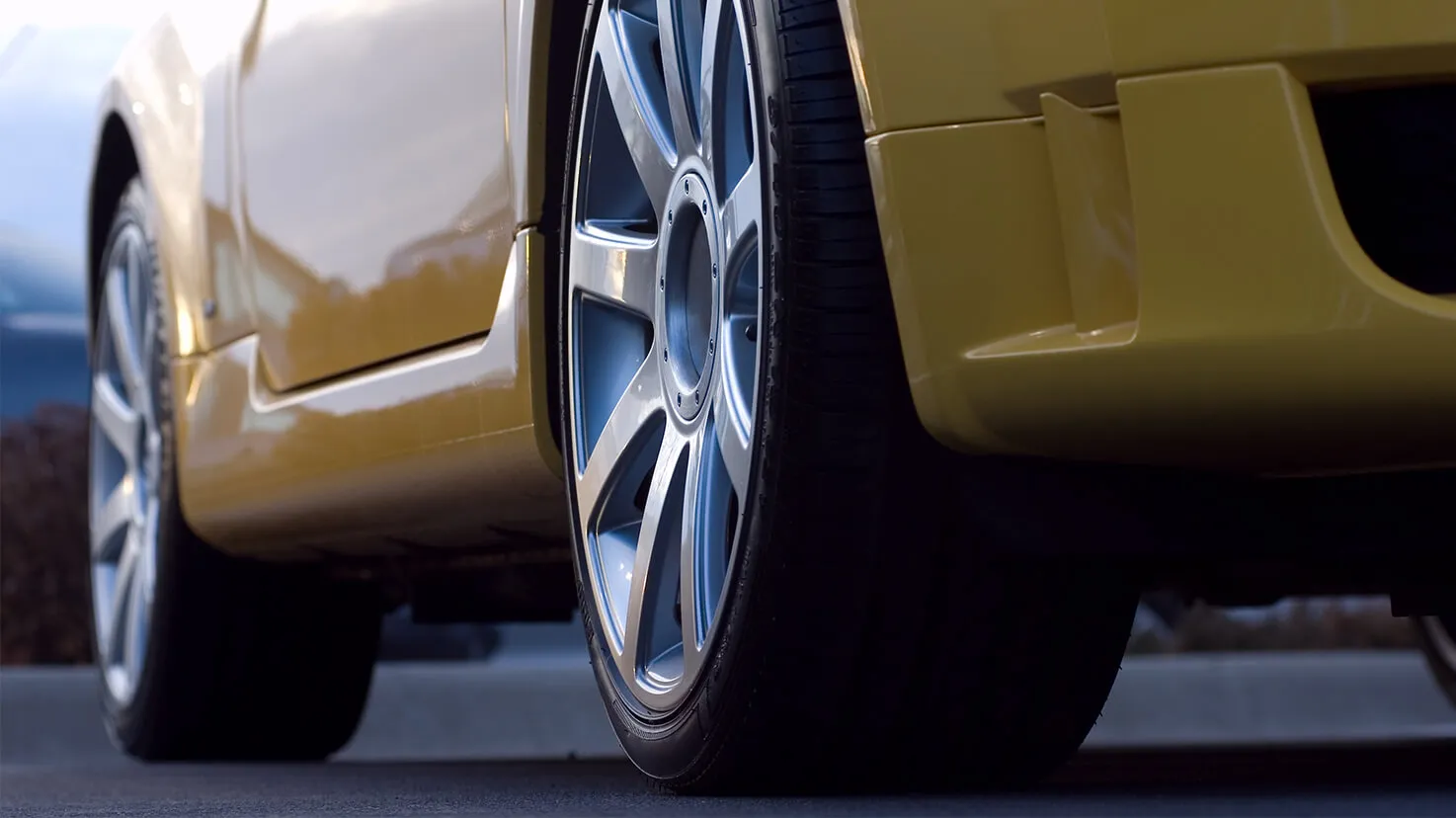 Example of materials and products used for automobiles