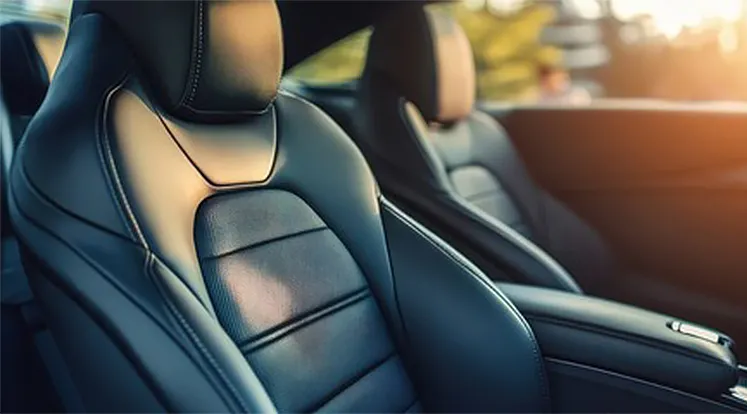 Example of materials and products used for automobiles